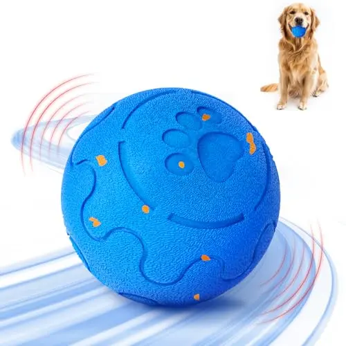 Shapana Interactive Dog Ball with three play modes for medium dogs