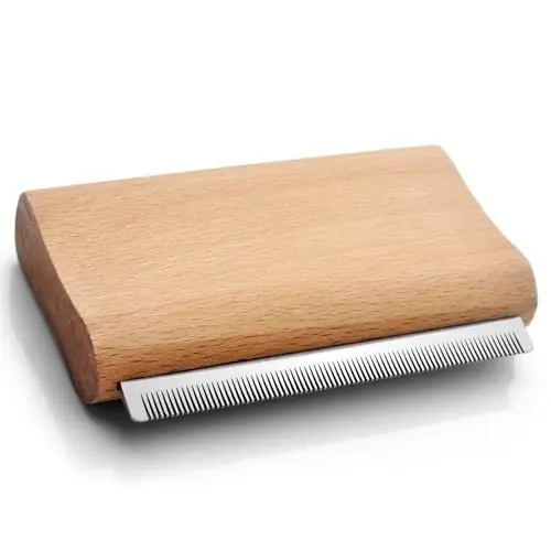KAIFONG metal comb dog brush for shedding