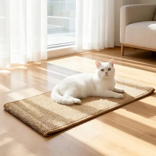 Ordora large sisal cat scratching pad in natural color