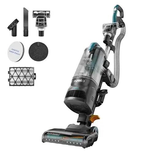 Eureka FlexReach Plus Upright Vacuum with floor type sensor and HEPA filter