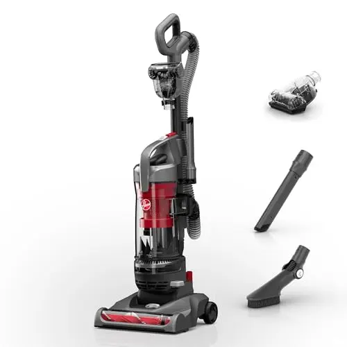Hoover Rewind Pet upright vacuum with automatic cord rewind