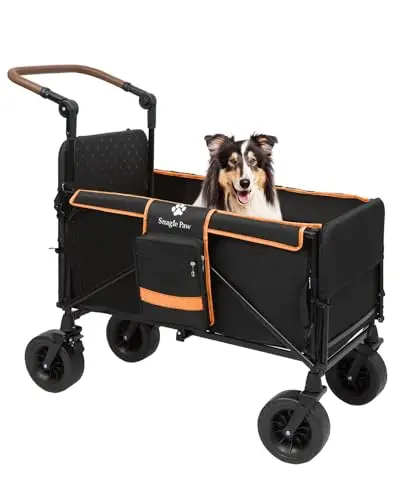 Snagle Paw dog wagon with ramp and expandable tailgate