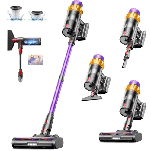MUTGOF cordless stick vacuum cleaner with charging dock