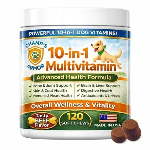 Champ's Armor 10-in-1 Dog Multivitamin soft chews