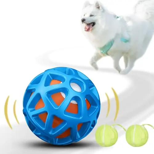 seagi interactive dog ball made from natural rubber with bouncing action