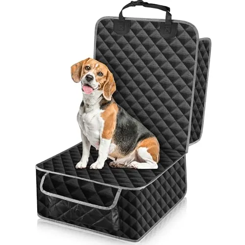 XHRING custom fit front passenger seat cover for dog
