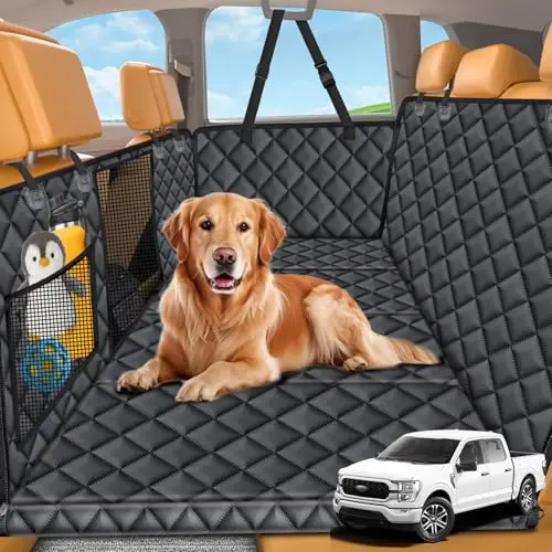 URPOWER Hard Bottom Dog Backseat Extender for Full-Size Trucks