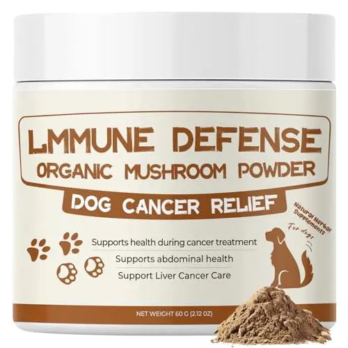 Homibabis dog cancer support immune defense mushroom powder