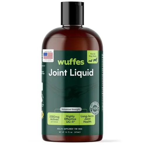 Wuffes Advanced Joint Liquid for dogs bottle