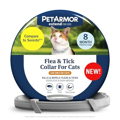 PetArmor Extend 8-month flea and tick collar for cats