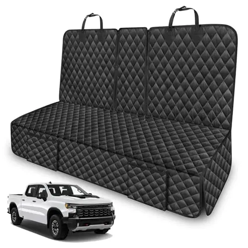TAUYANG waterproof pet bench seat cover with security anchors