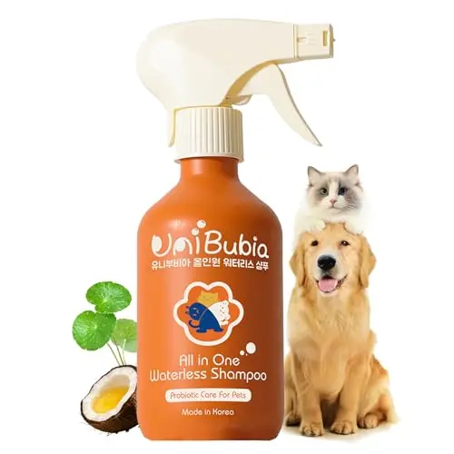 Unibubia Waterless Dry Shampoo spray for dogs and cats