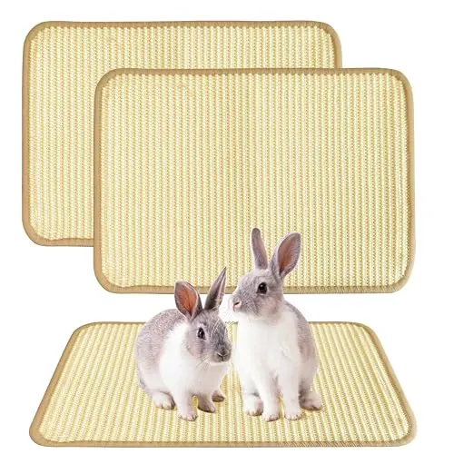 NEXLYTHARA Rabbit Scratching Pad made from natural sisal for chewing and resting
