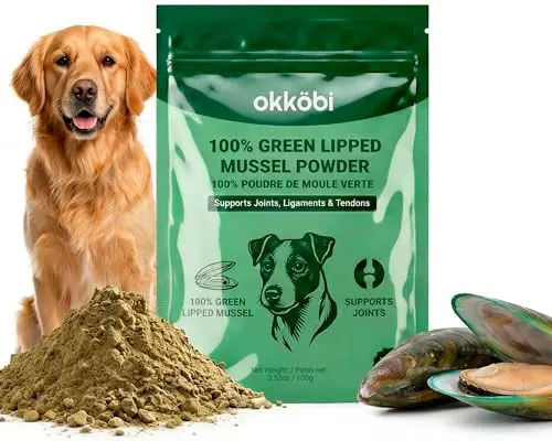 OKKOBI green lipped mussel powder for dogs and cats