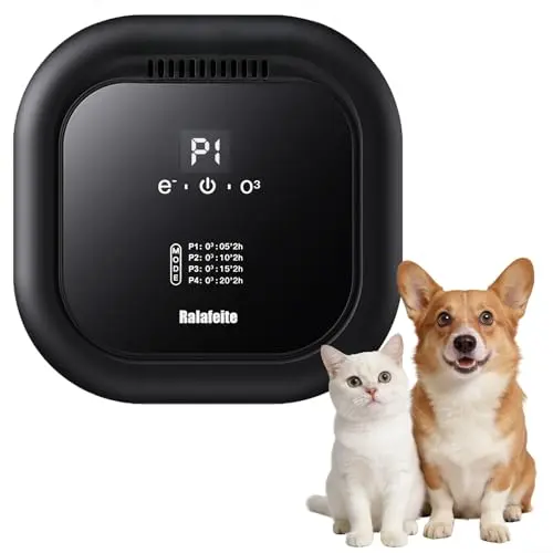 Ralafeite ozone cat litter deodorizer air purifier with USB power and multiple modes