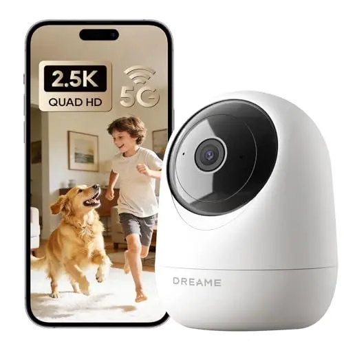 DREAME indoor security camera with privacy mode