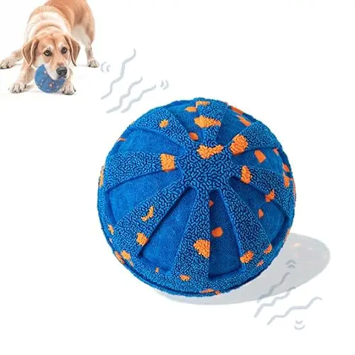 EXVEST rechargeable interactive indestructible dog ball for aggressive chewers