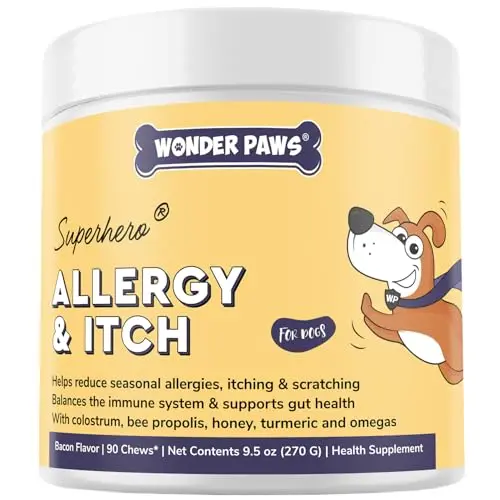 Wonder Paws Premium Dog Allergy and Itch Relief Chews