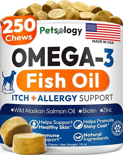 Petsology Omega 3 for Dogs chews