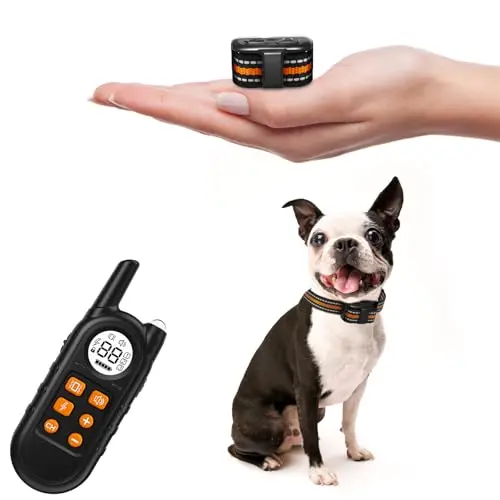 UBA NINVA tiniest shock collar for small dogs with remote control