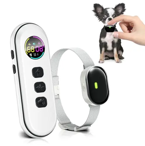 Chupolik ultra-small shock collar with remote for precise training