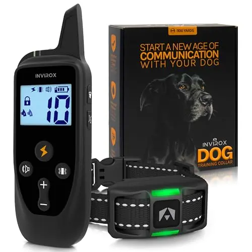 INVIROX 2026 Edition dog training collar and remote