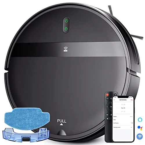 Kilgone G20 robot vacuum and mop in classic black
