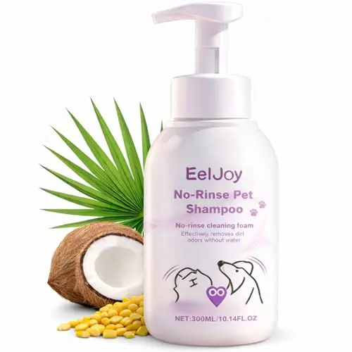MVBOONE Waterless Dog Shampoo foam with coconut oil