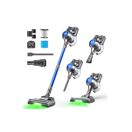 UML0 cordless stick vacuum cleaner in navy