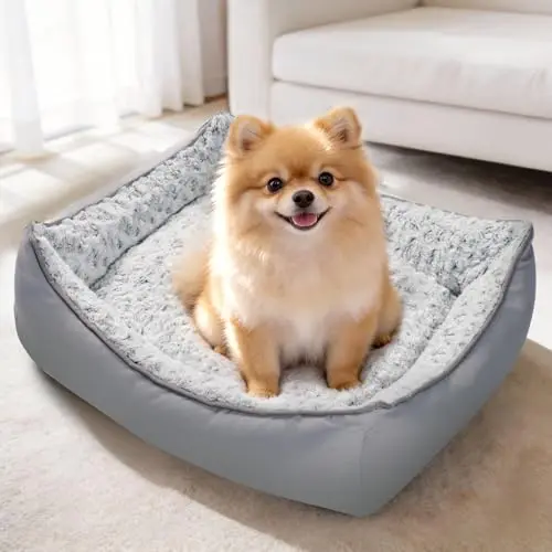 Mora Pets grey rose reversible cooling and warming cat bed