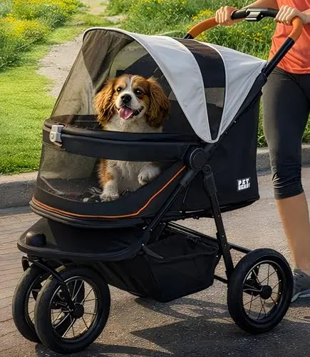 Pet Gear Jogger extra-large stroller with airless rubber tires