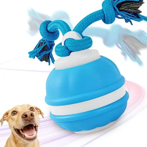 Generic interactive dog ball with LED light and automatic motion