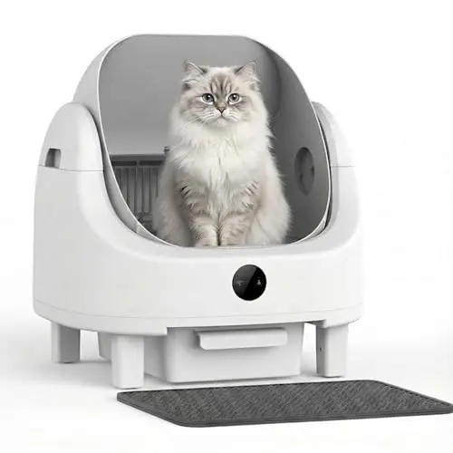 HEYBO PET self-cleaning litter box with odor defense system