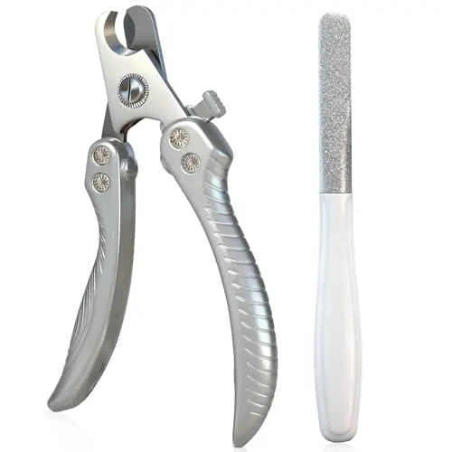 Naigrins heavy duty dog nail clipper with nail file
