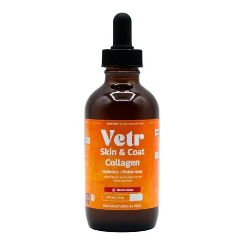 Vetr bacon-flavored liquid collagen for dogs