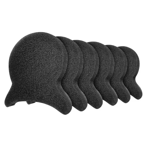 GJPSBEN black microfiber pet hair remover discs for laundry