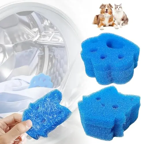 YONMUY 6-piece reusable pet hair remover for laundry