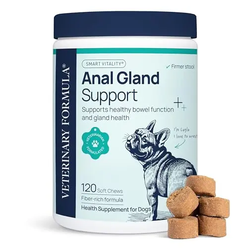 Veterinary Formula No Scoot chews for dogs in a pouch