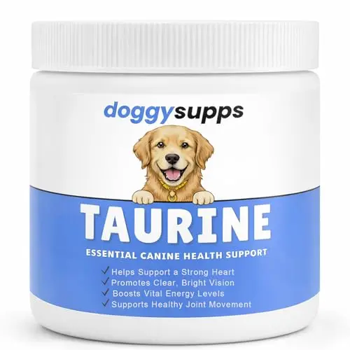 Doggy Supps Taurine Powder for dogs energy and vitality supplement