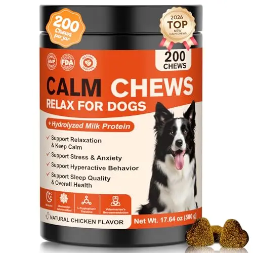 NHWHDJH Calming Chews for dogs with HMP